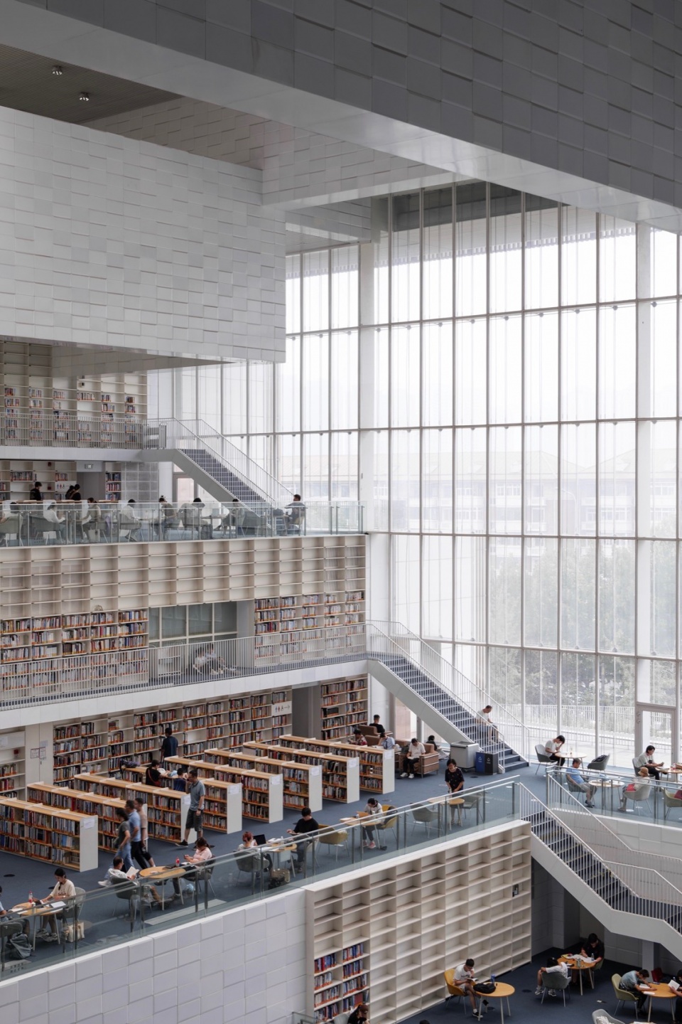 Tianjin Library by Riken Yamamoto