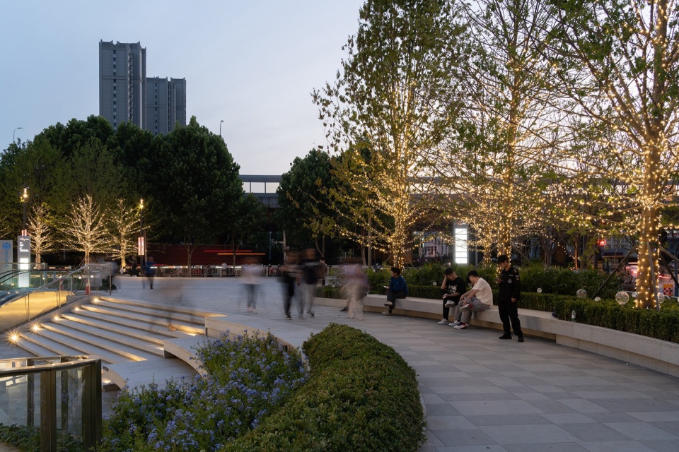the mixc hefei baohe by percent landscape design studio