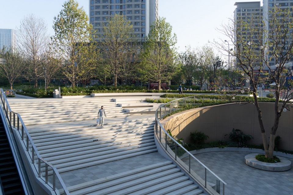 the mixc hefei baohe by percent landscape design studio