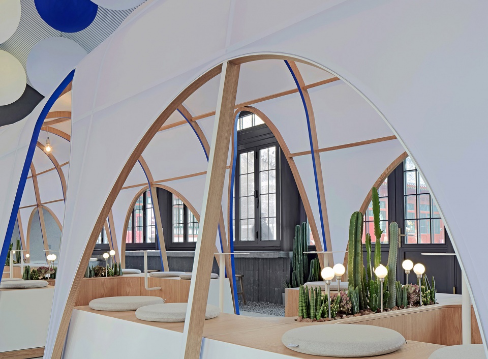 renovation of coffee shop in mongolian and tibetan school by ji architects