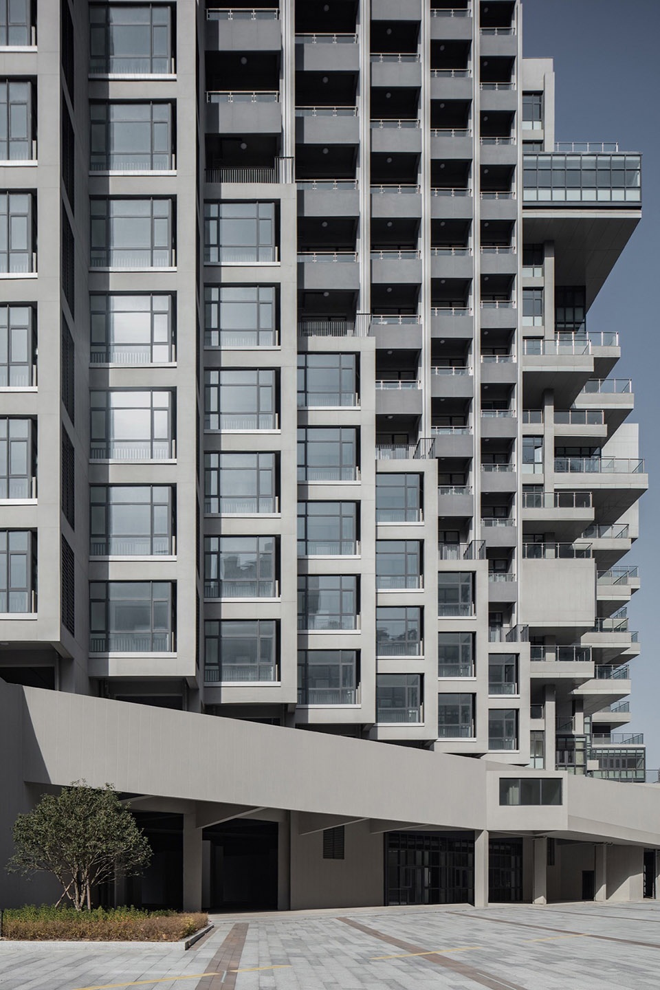 Nanjing Future Tech City Talent Apartment by Rong Zhaohui Studio ZRADI