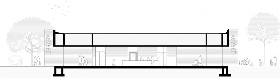 meaford public library by lga architectural partners