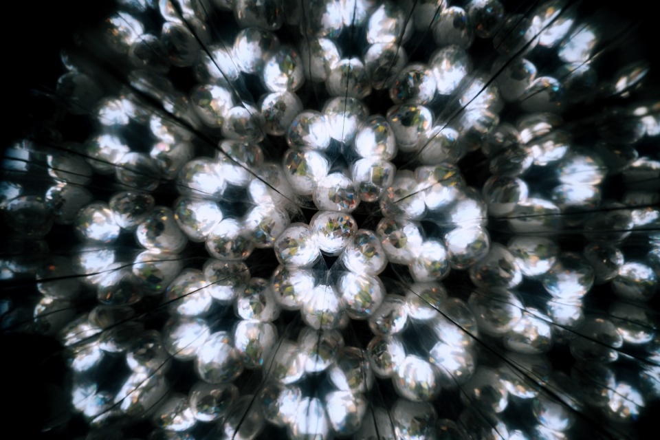 City Kaleidoscope Mirror Flower Fate