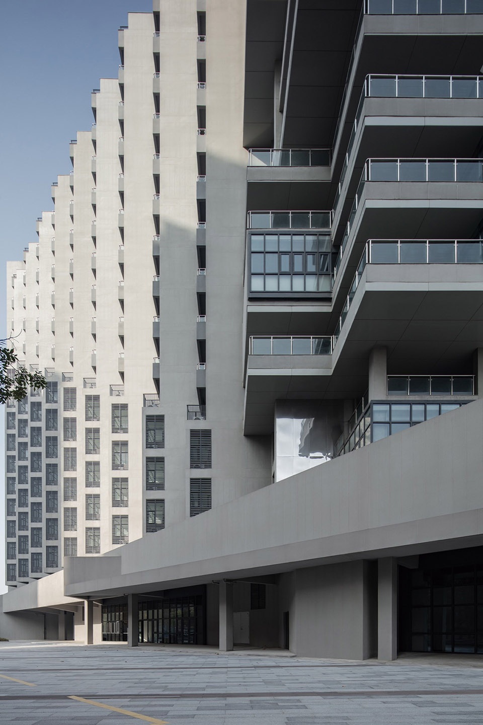 Nanjing Future Tech City Talent Apartment by Rong Zhaohui Studio ZRADI