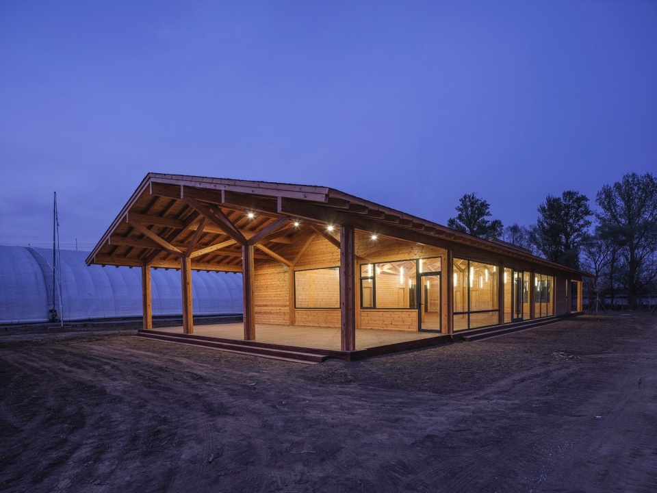 beijing shangzhuang organic farm station by hypersity architects