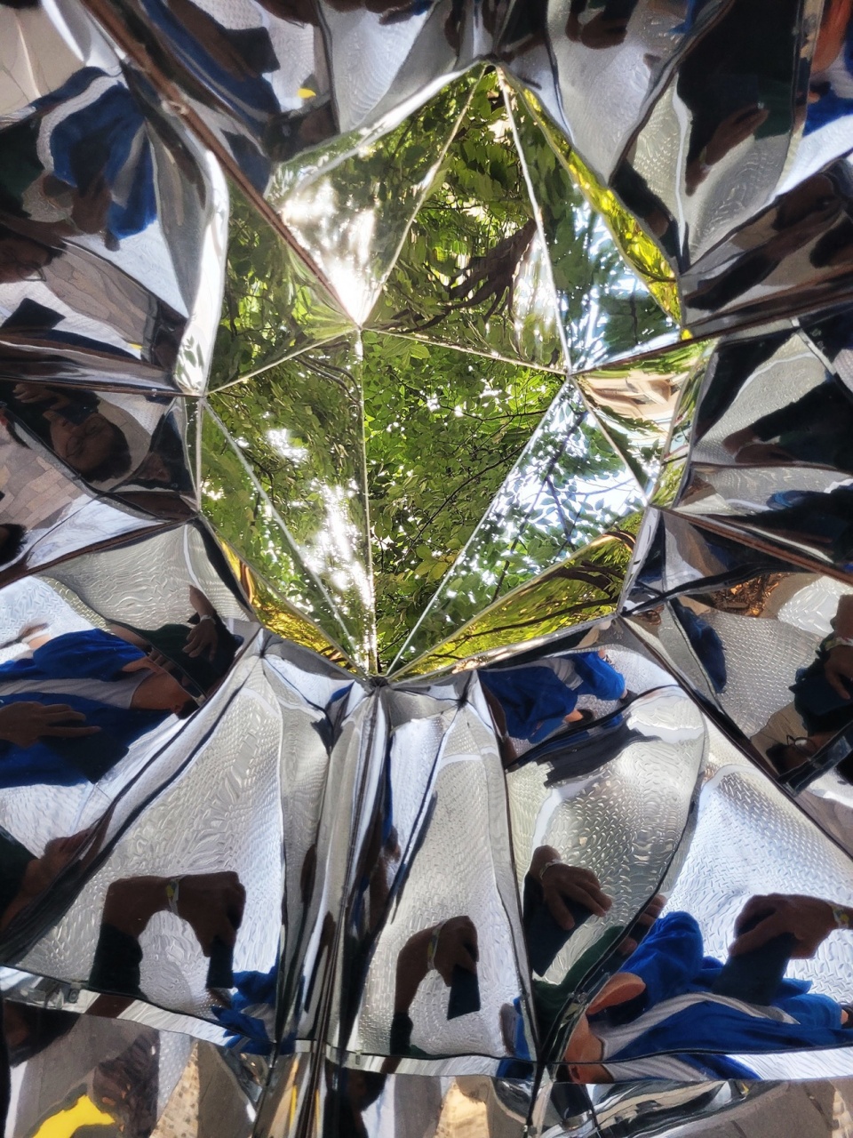 City Kaleidoscope Mirror Flower Fate