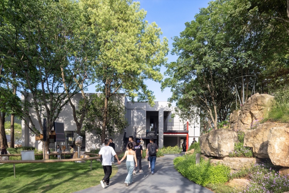 cpis new retail cluster landscape design by yudao landscape design