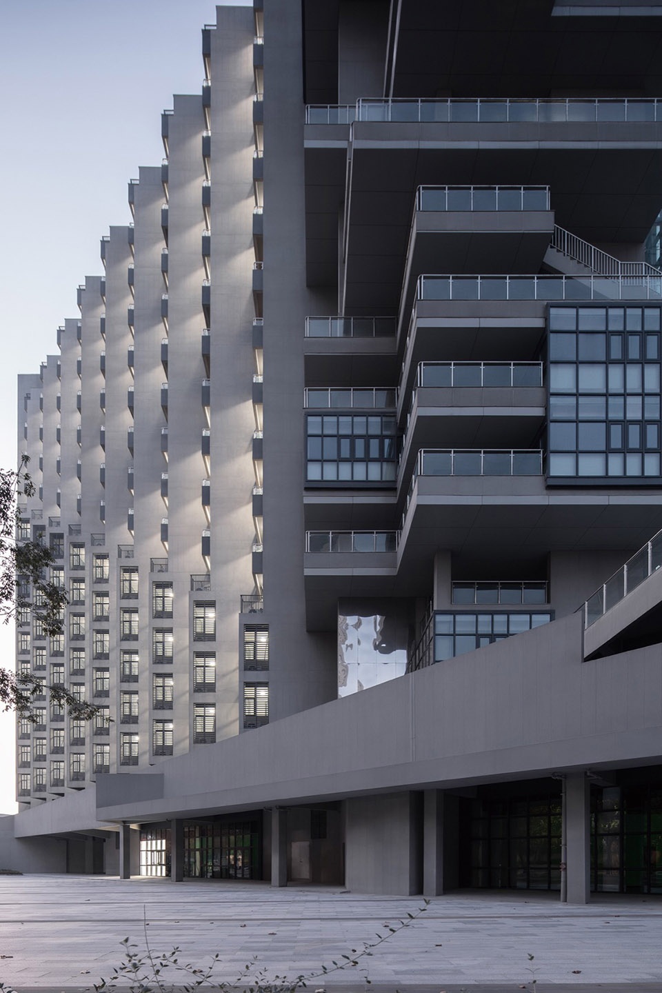 Nanjing Future Tech City Talent Apartment by Rong Zhaohui Studio ZRADI