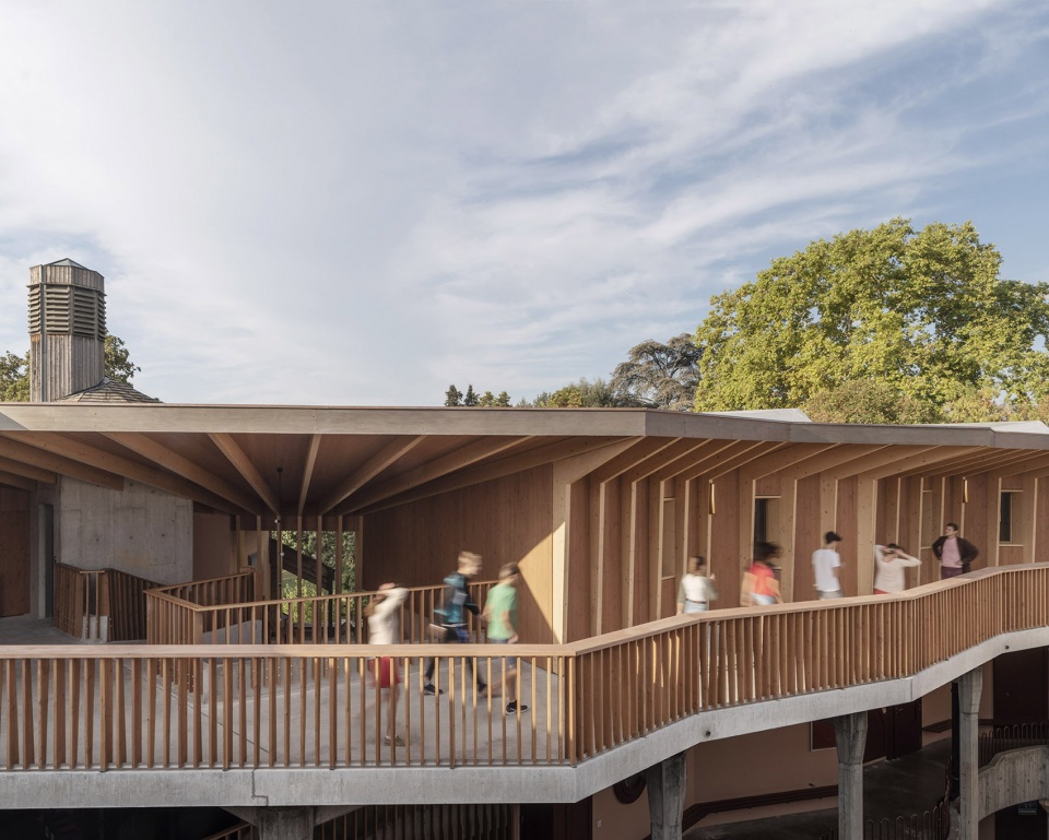 rudolf steiner school of geneva by local architecture