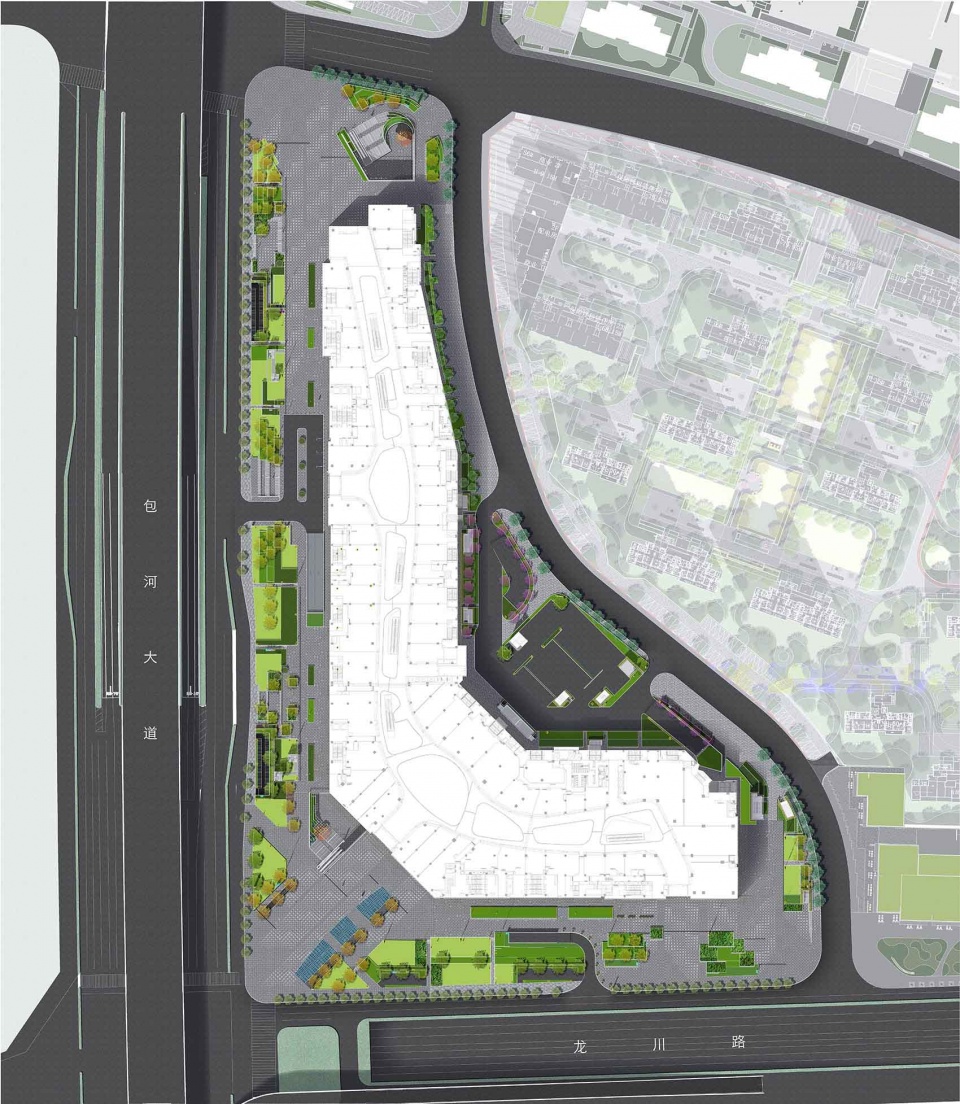 the mixc hefei baohe by percent landscape design studio