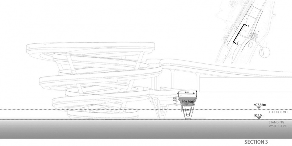 G Clef Bridge by ZZHK Architects