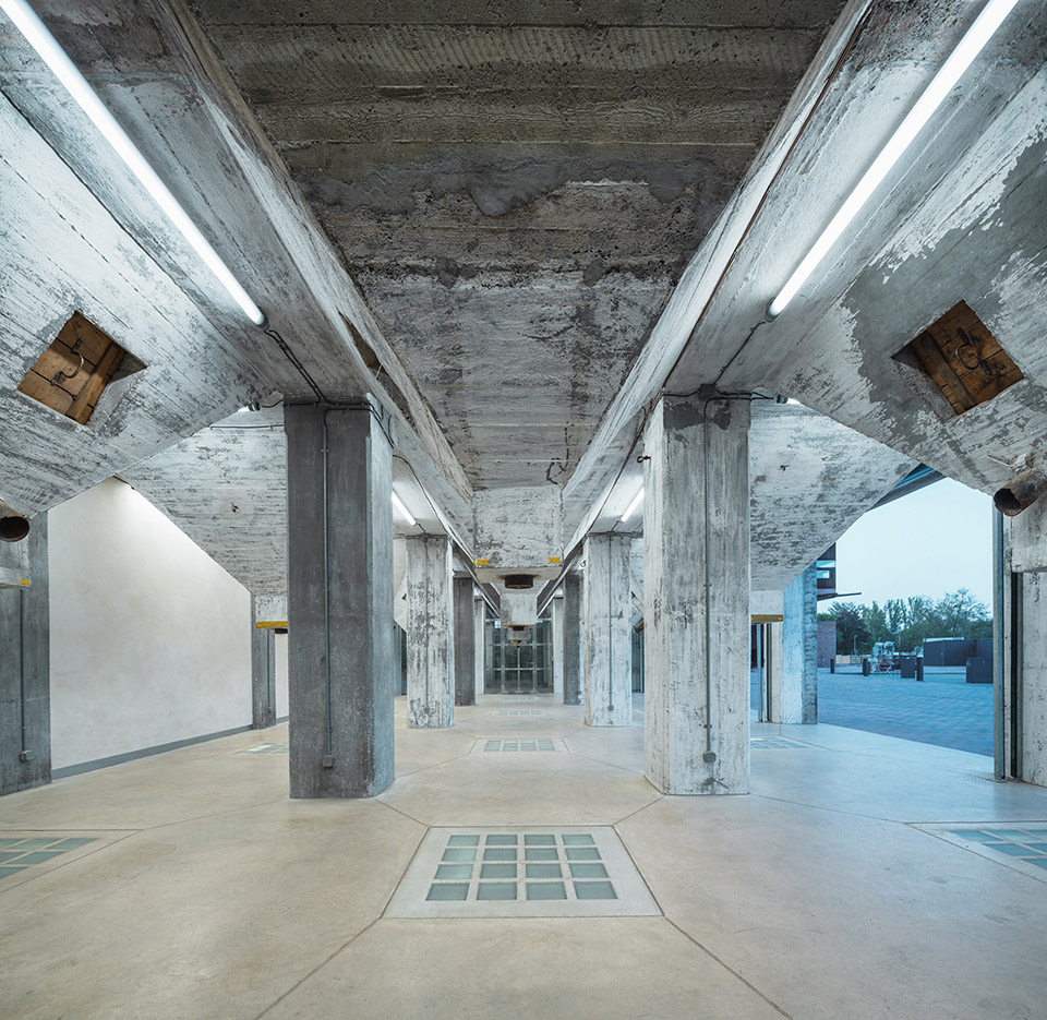 automatic mills grain silo conversion by proks prikryl architekti