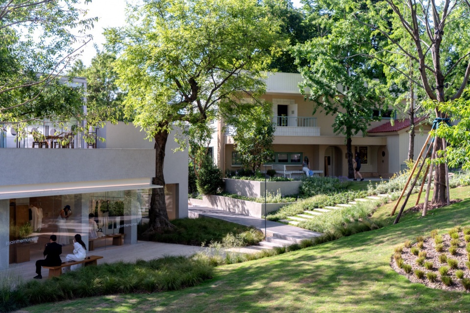 cpis new retail cluster landscape design by yudao landscape design