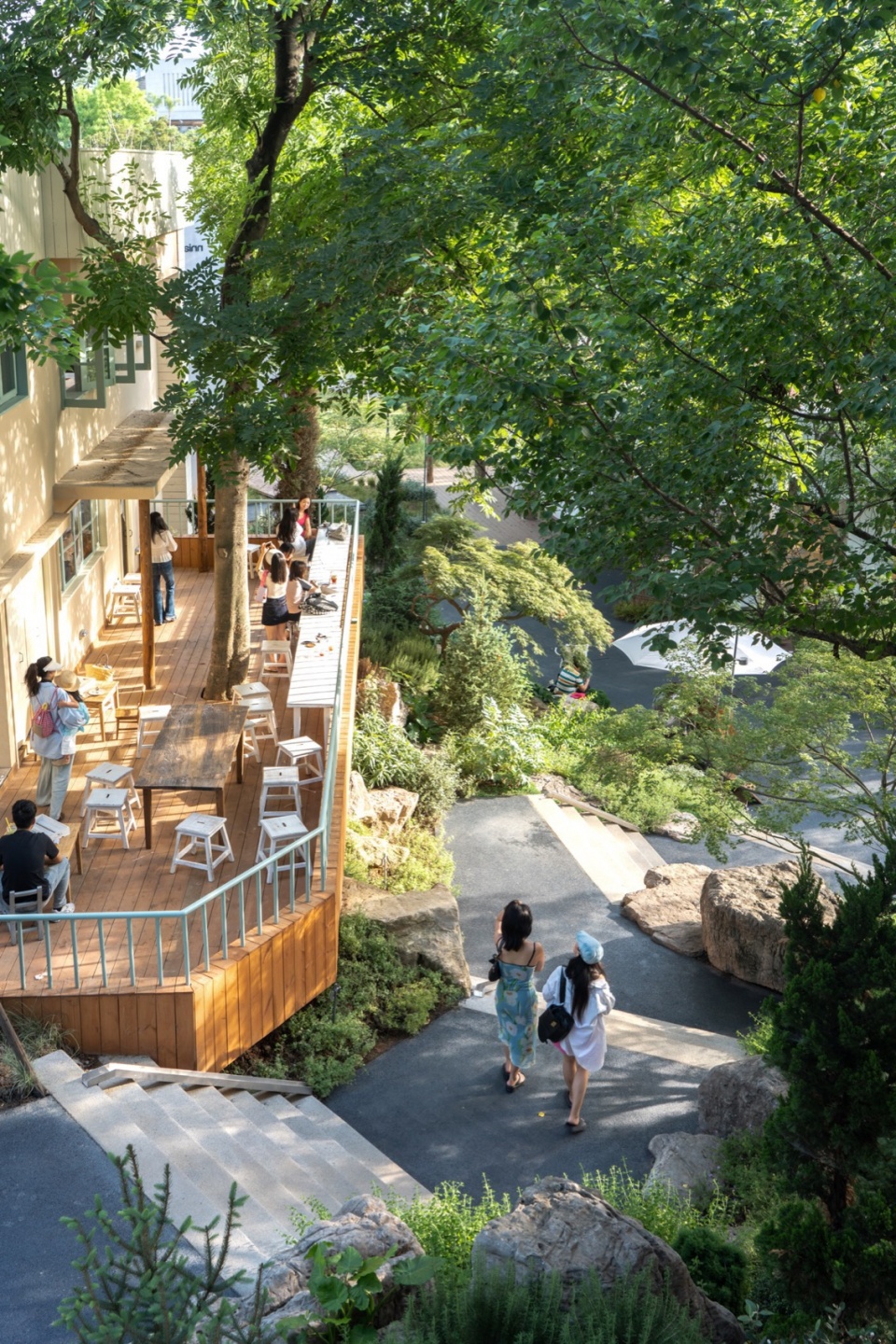 cpis new retail cluster landscape design by yudao landscape design