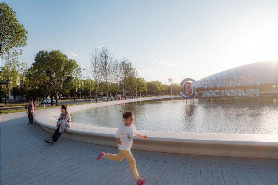 zhongguancun international innovation center landscape design by s p i design