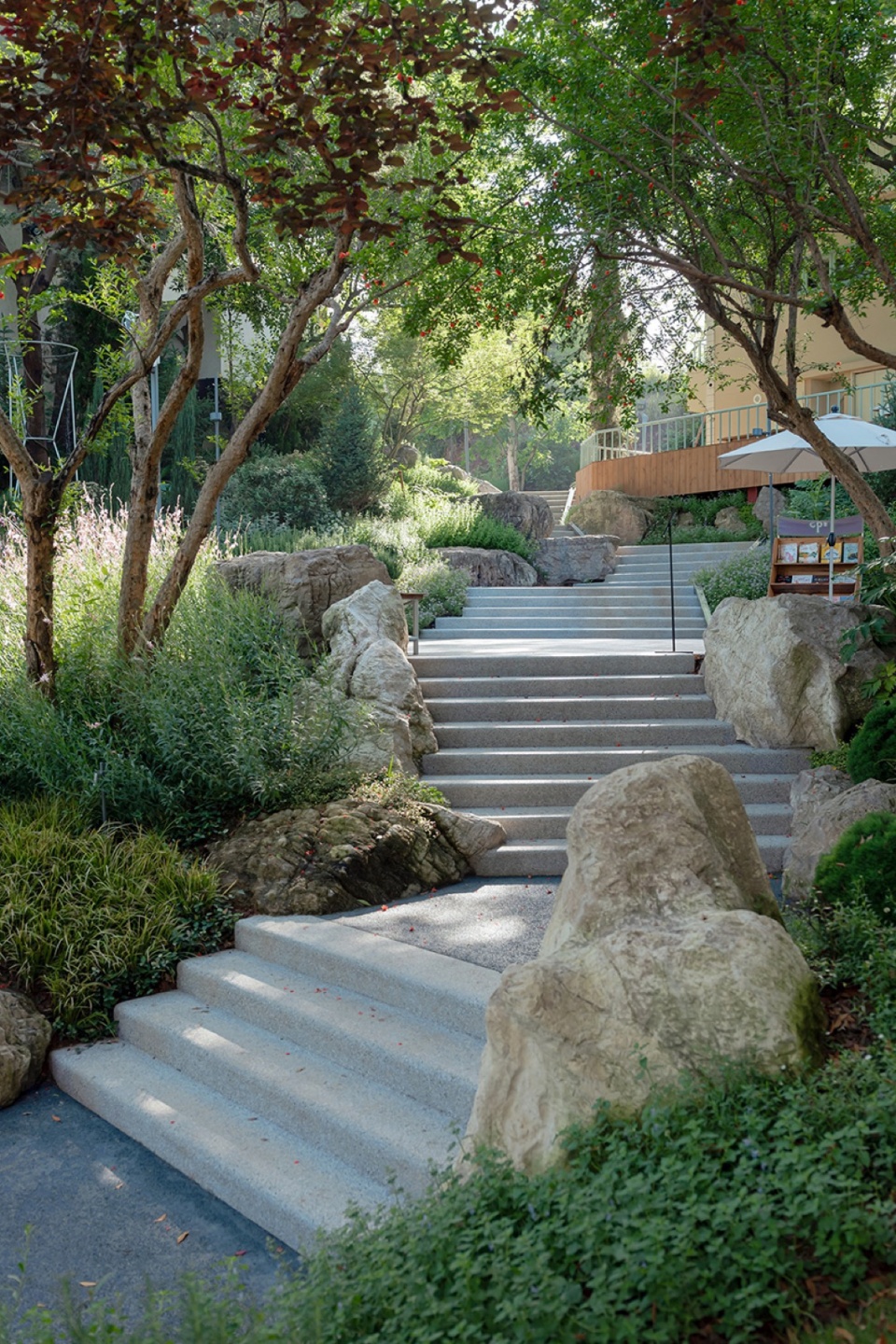 cpis new retail cluster landscape design by yudao landscape design