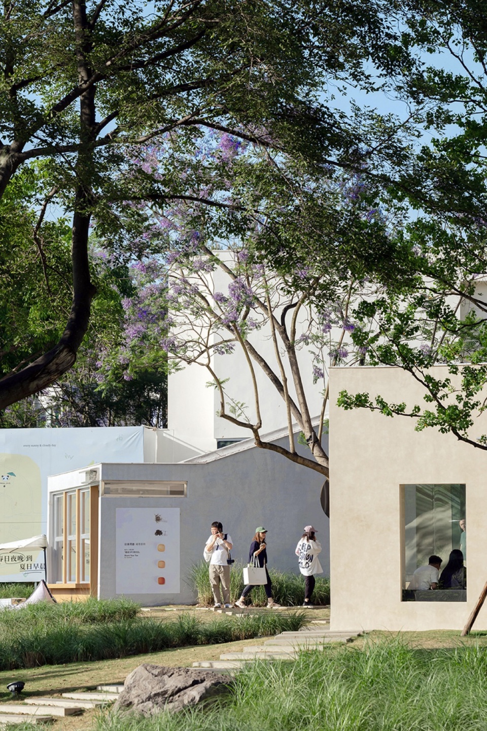 cpis new retail cluster landscape design by yudao landscape design
