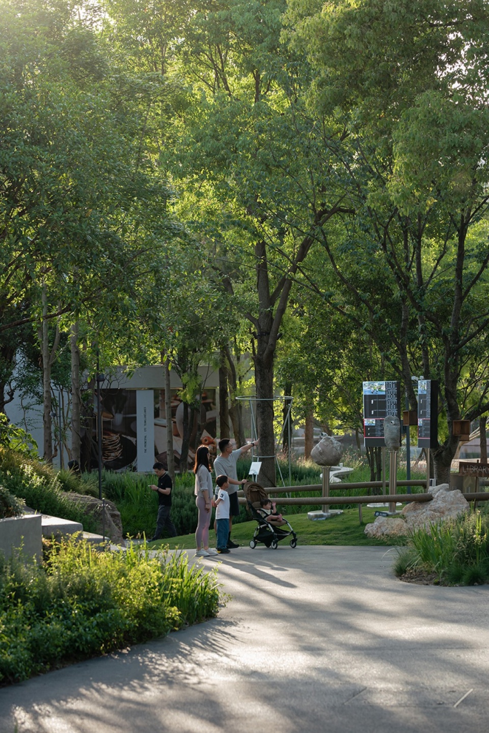 cpis new retail cluster landscape design by yudao landscape design
