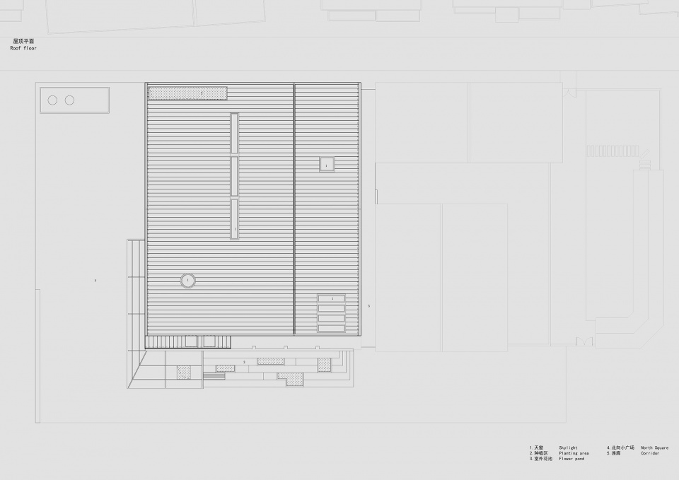 屋顶平面 01 miho auditorium by xl design atelier