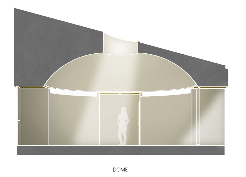 穹顶 miho auditorium by xl design atelier
