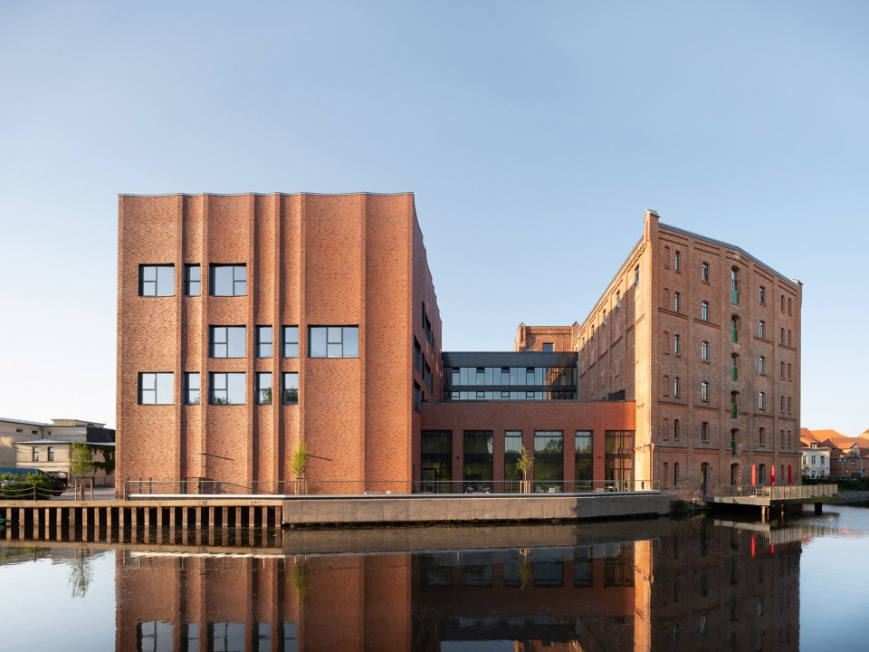 culture mill parchim by dform architects