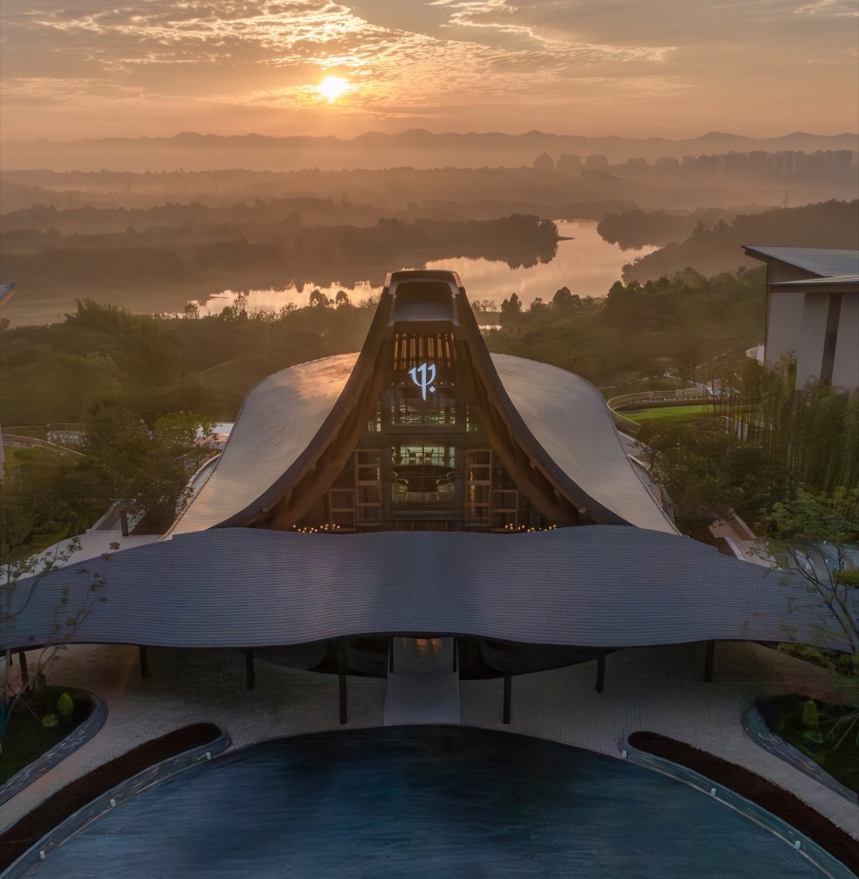 The Spine Resort Heilongtan China by AIM ARCHITECTURE