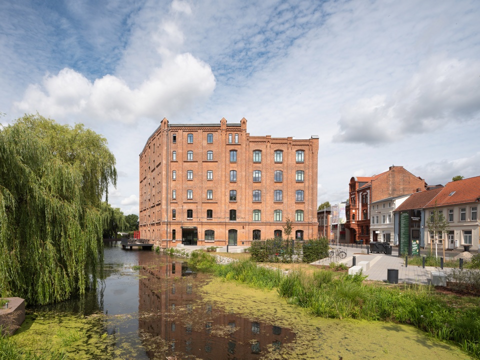 culture mill parchim by dform architects