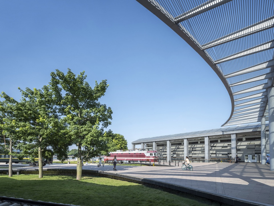 guangzhou railway museum renovation by scad