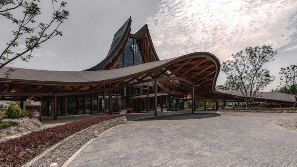 The Spine Resort Heilongtan China by AIM ARCHITECTURE