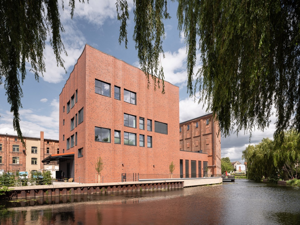 culture mill parchim by dform architects