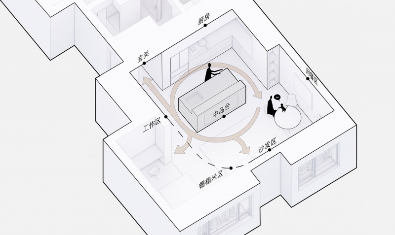 the horizontal window house by wue design