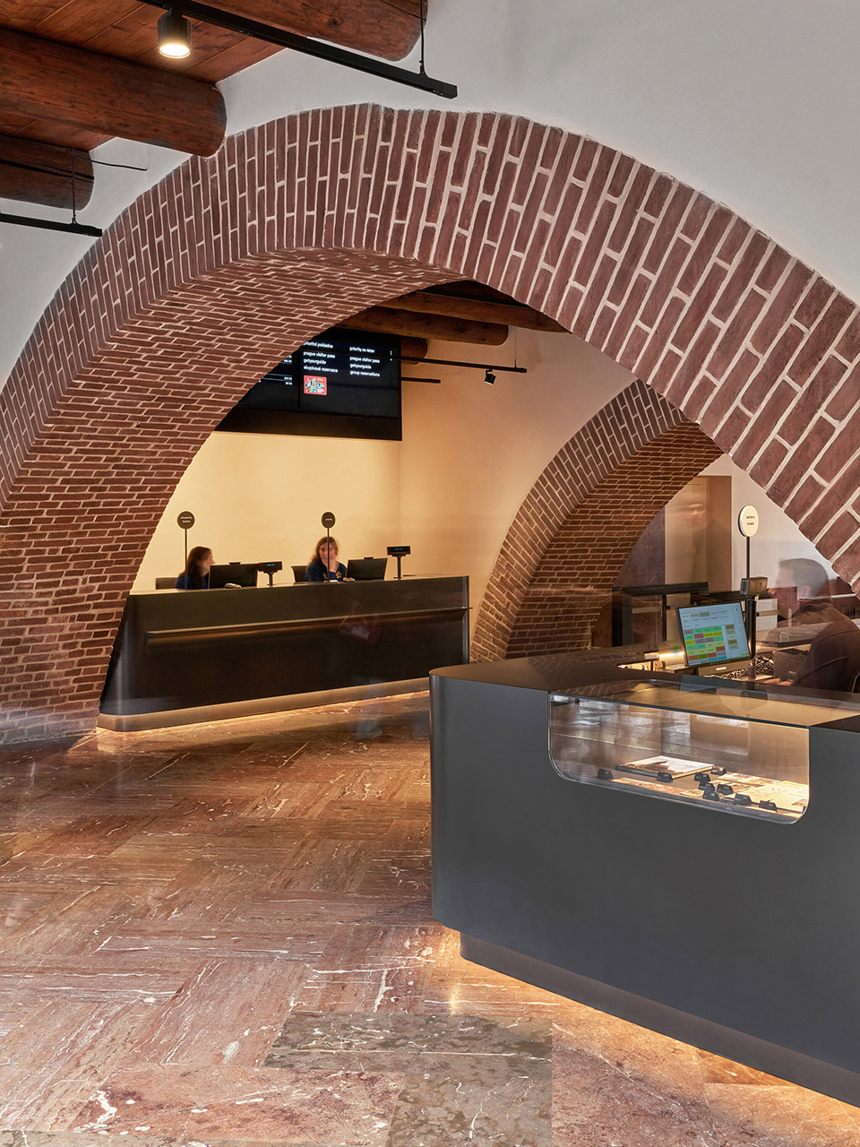 the old town halls ground floor interior by studio olgoj chorchoj