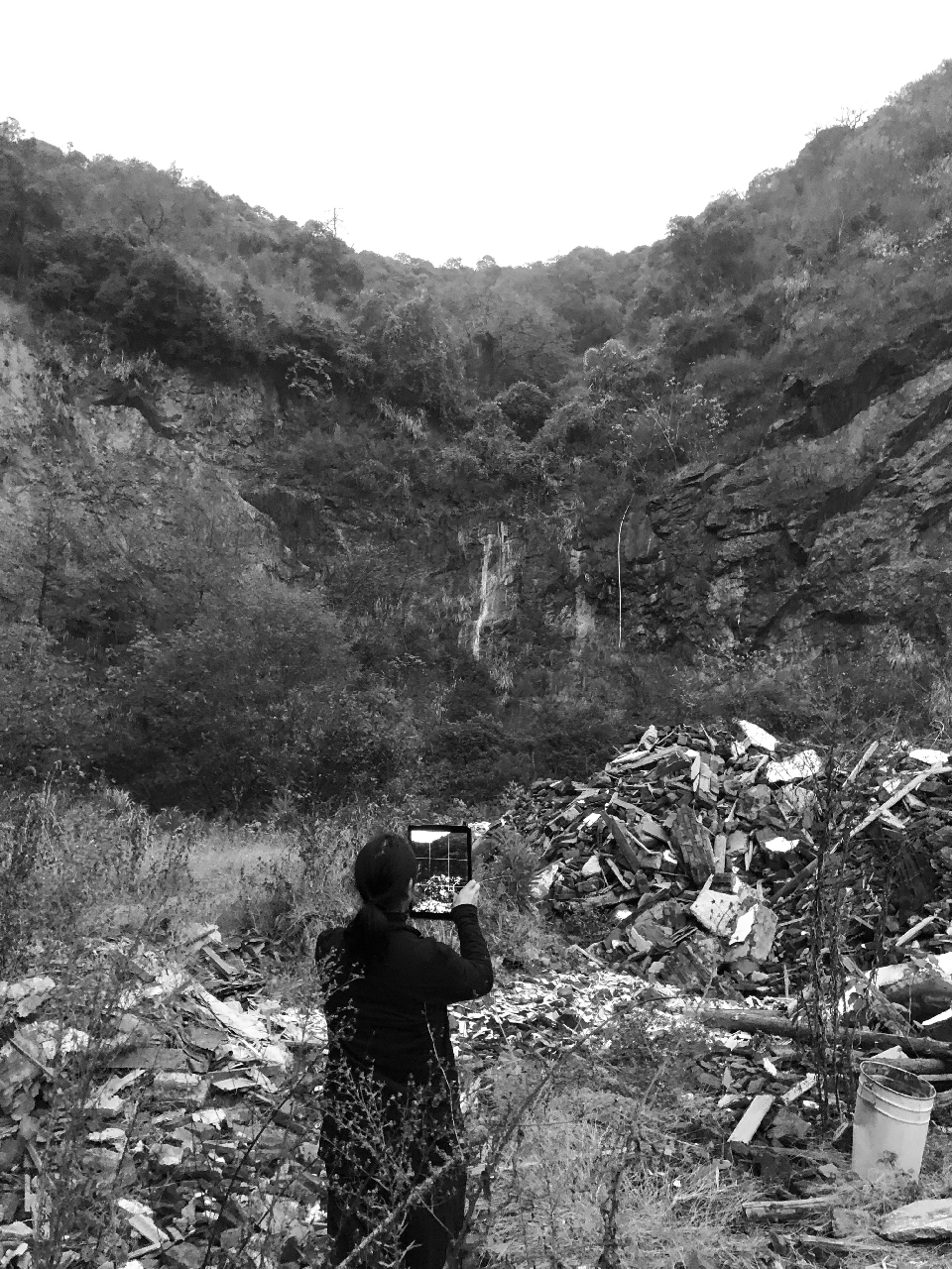 ruins of landscape by shanshan landscape studio