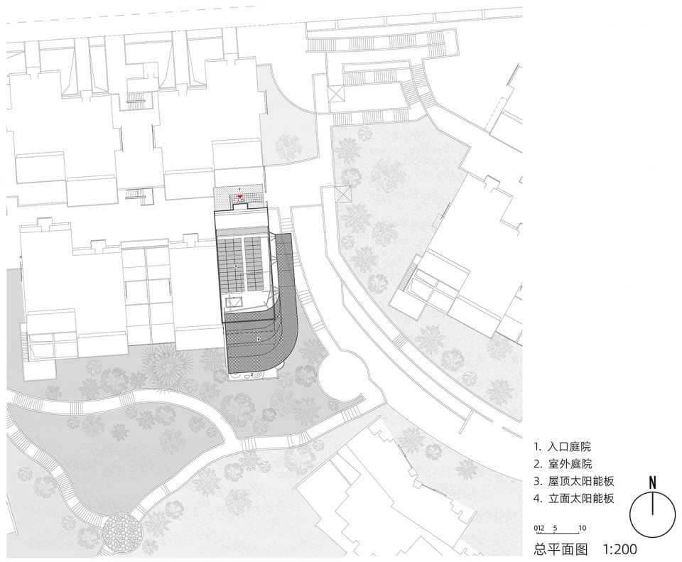 总平面图 正向能源宅