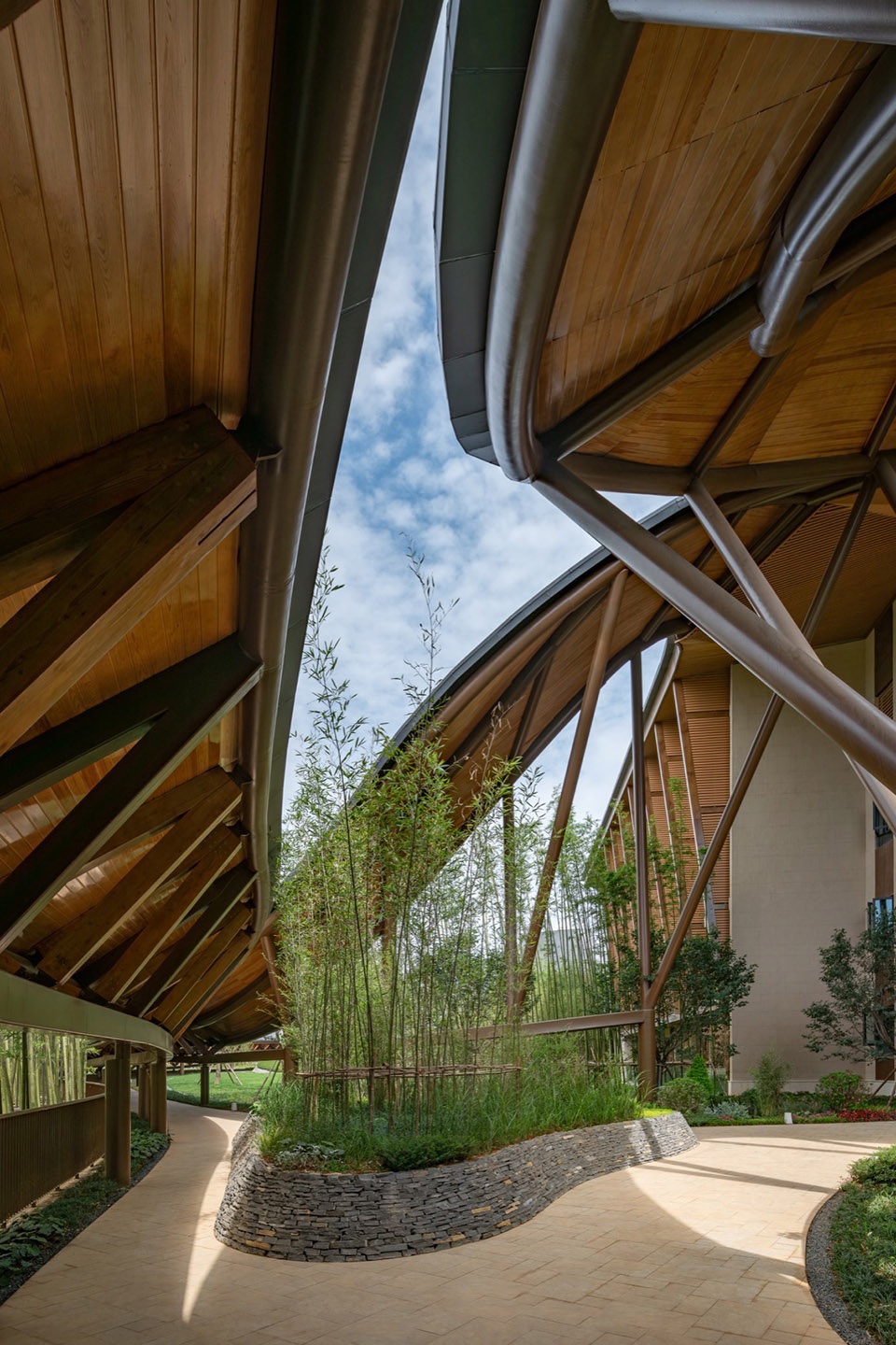 The Spine Resort Heilongtan China by AIM ARCHITECTURE