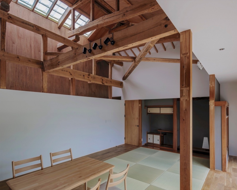 timber framing of 1979 by tsutsumi associates