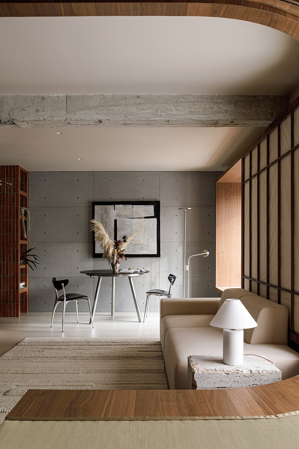 the horizontal window house by wue design