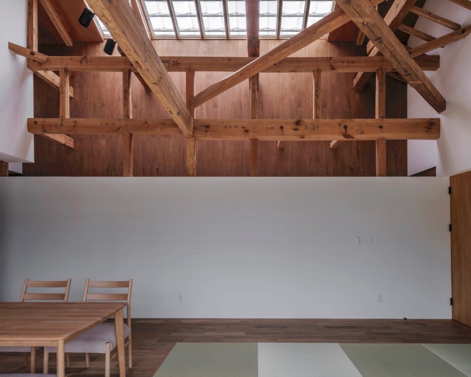 timber framing of 1979 by tsutsumi associates