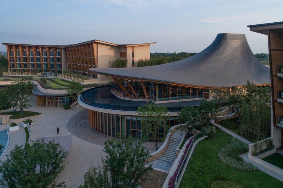 The Spine Resort Heilongtan China by AIM ARCHITECTURE