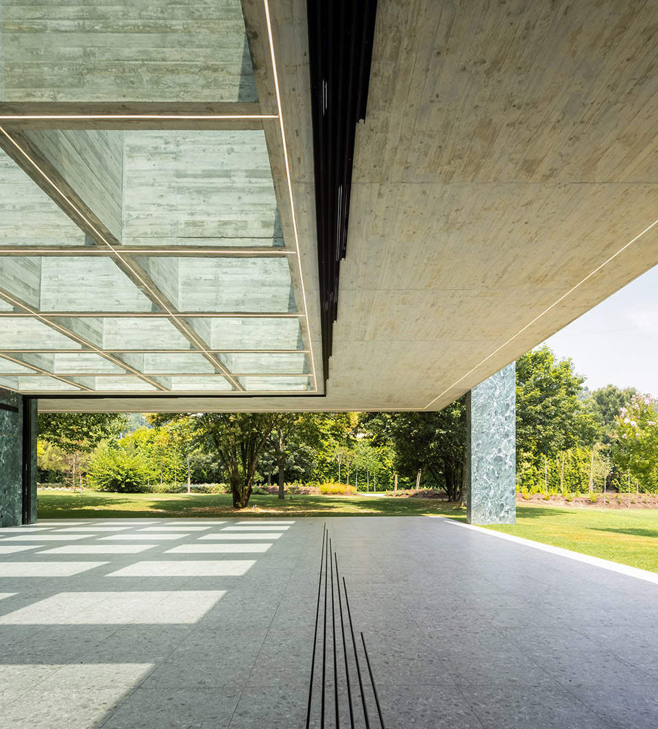 pavilion in the garden by spaceworkers