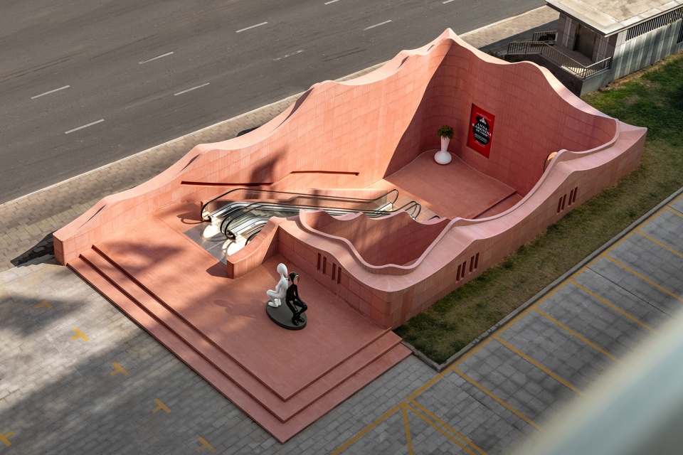 wuyuanwan subway station renovation by ateno
