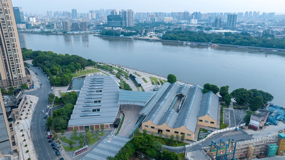 guangzhou railway museum renovation by scad