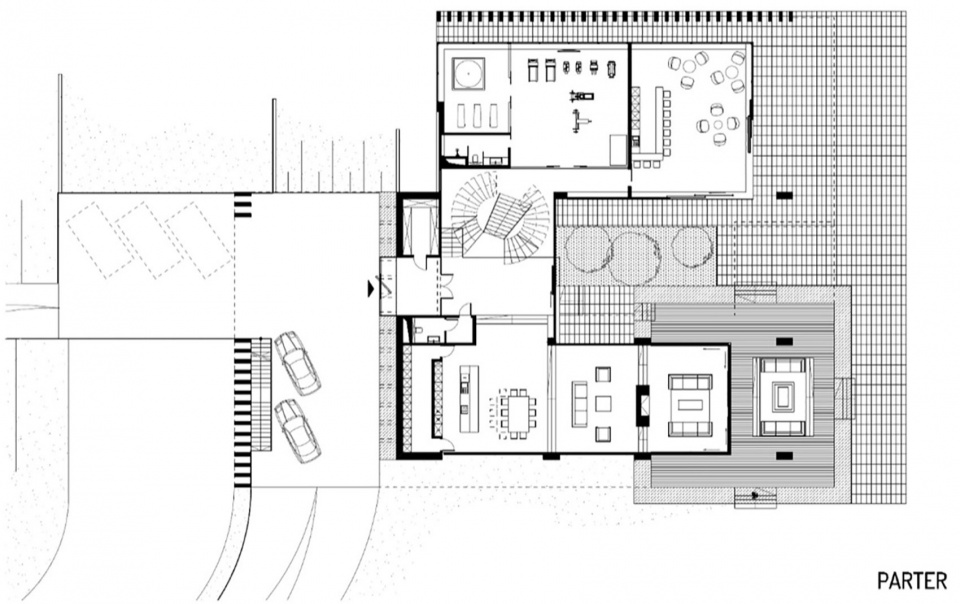 The House among the Trees Exterio architectural studio