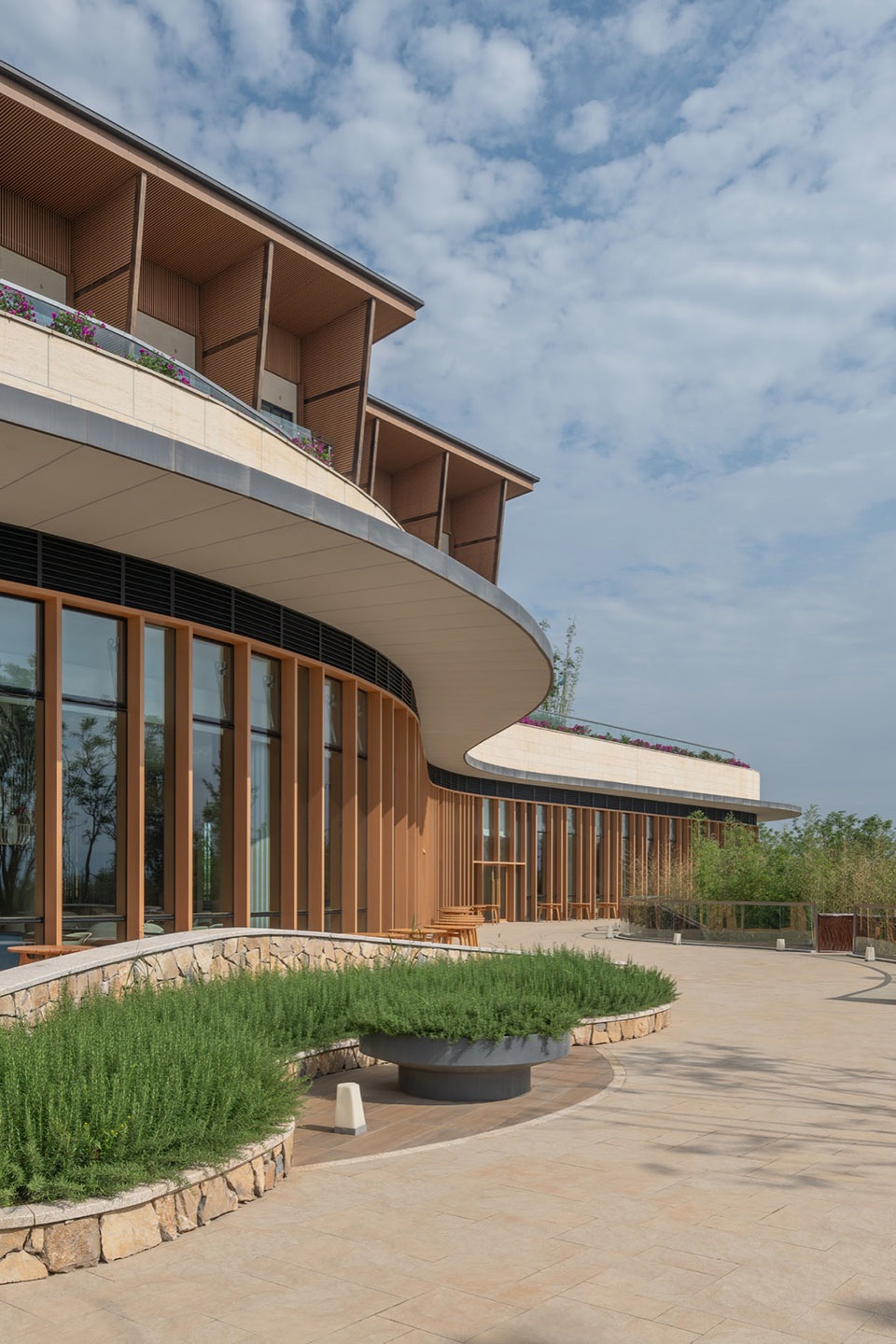 The Spine Resort Heilongtan China by AIM ARCHITECTURE