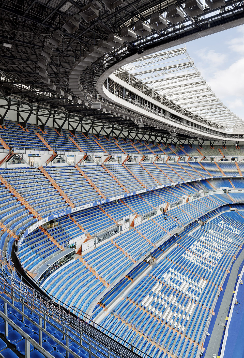 the conversion of the santiago bernabeu stadium by gmp