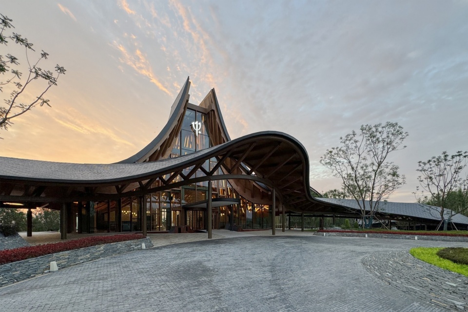 The Spine Resort Heilongtan China by AIM ARCHITECTURE