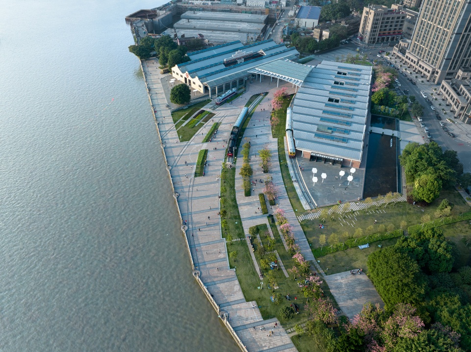 guangzhou railway museum renovation by scad