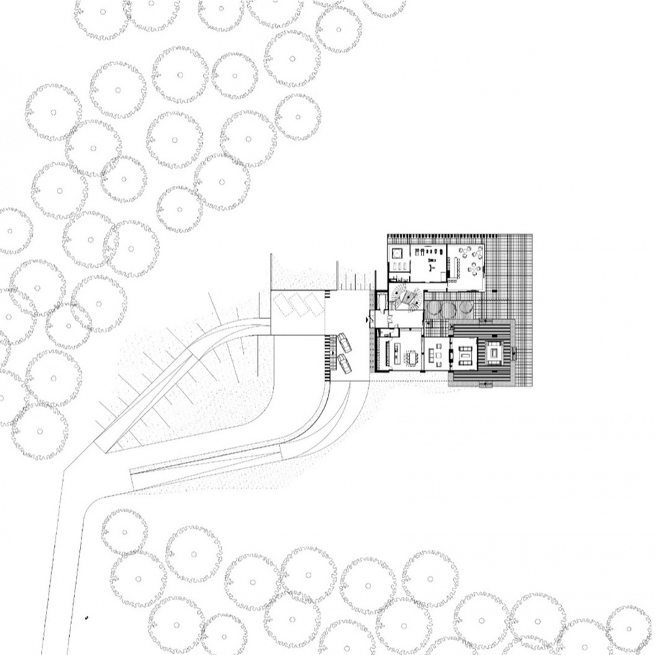 The House among the Trees Exterio architectural studio