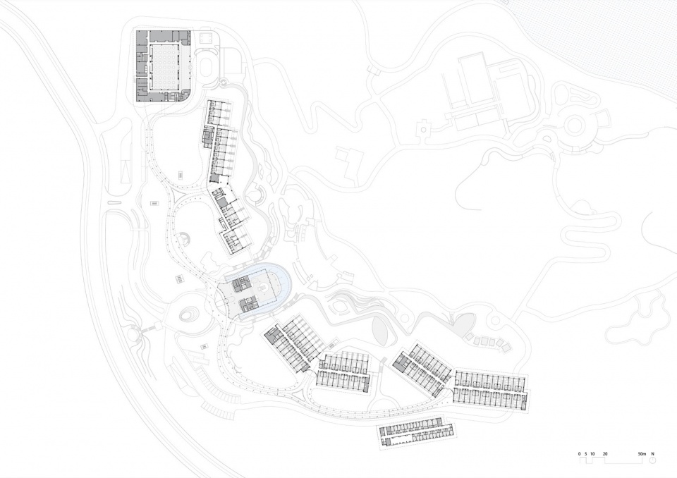 The Spine Resort Heilongtan China by AIM ARCHITECTURE