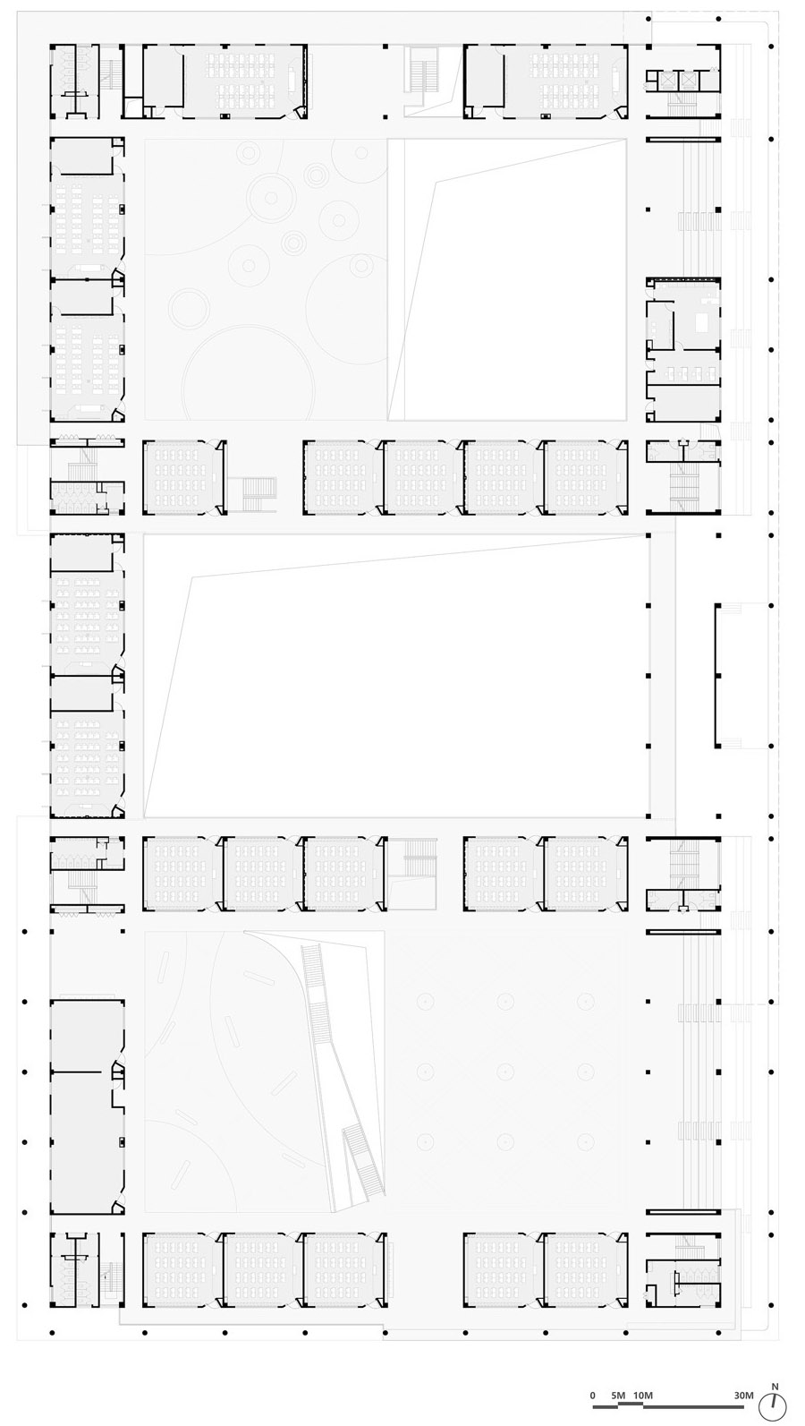 Xianlin Hubei Middle School China by Yanfei Architects